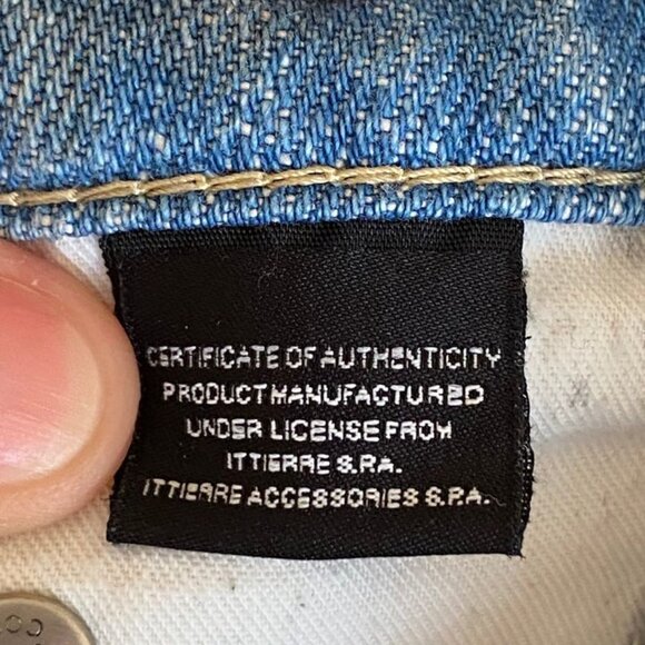 Vintage 90's Versace Cloudy Sky Jeans - Picture 8 of 8